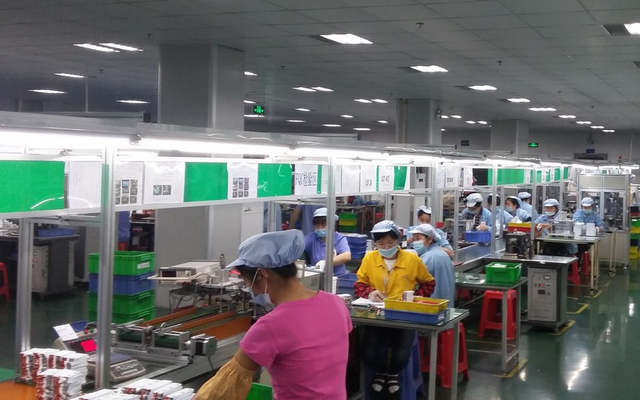 Manual assembly line